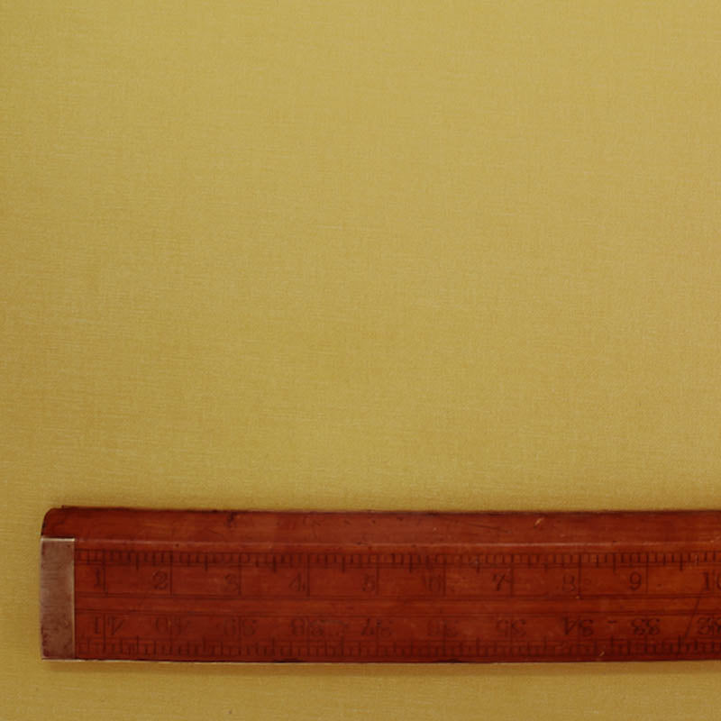 60cm Remnant Home Furnishing Fabric Brushed Panama Weave - Chartreuse Yellow